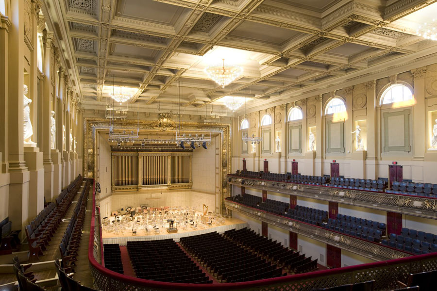 Symphony Hall Boston Ma Seating Chart