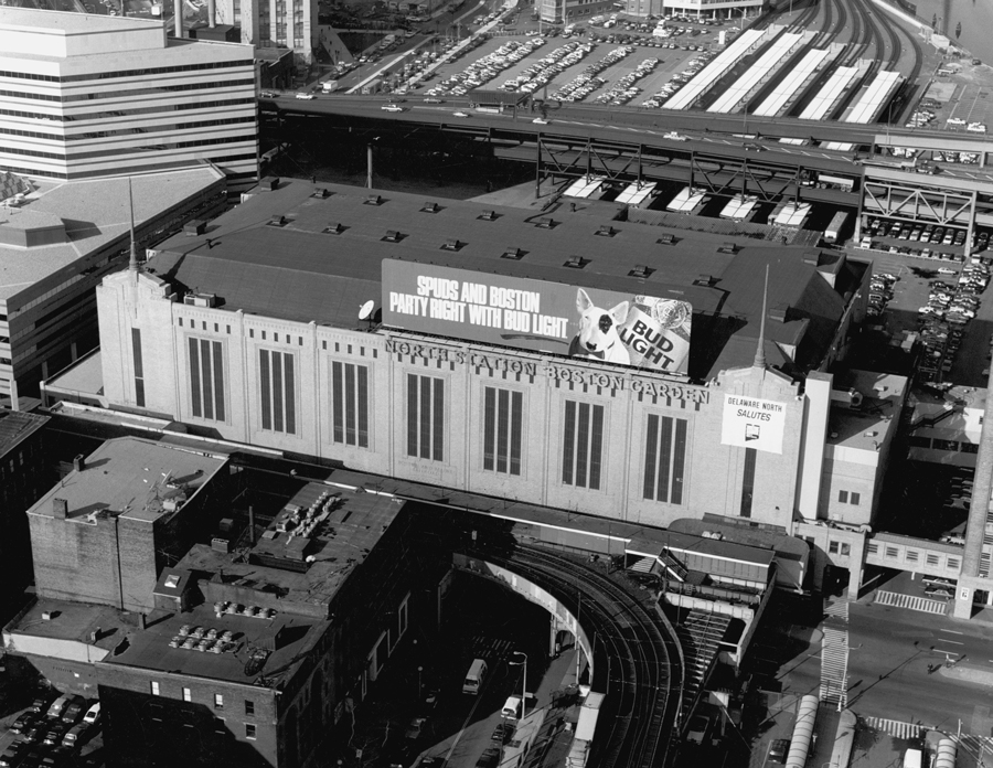 Looking at the old Boston Garden