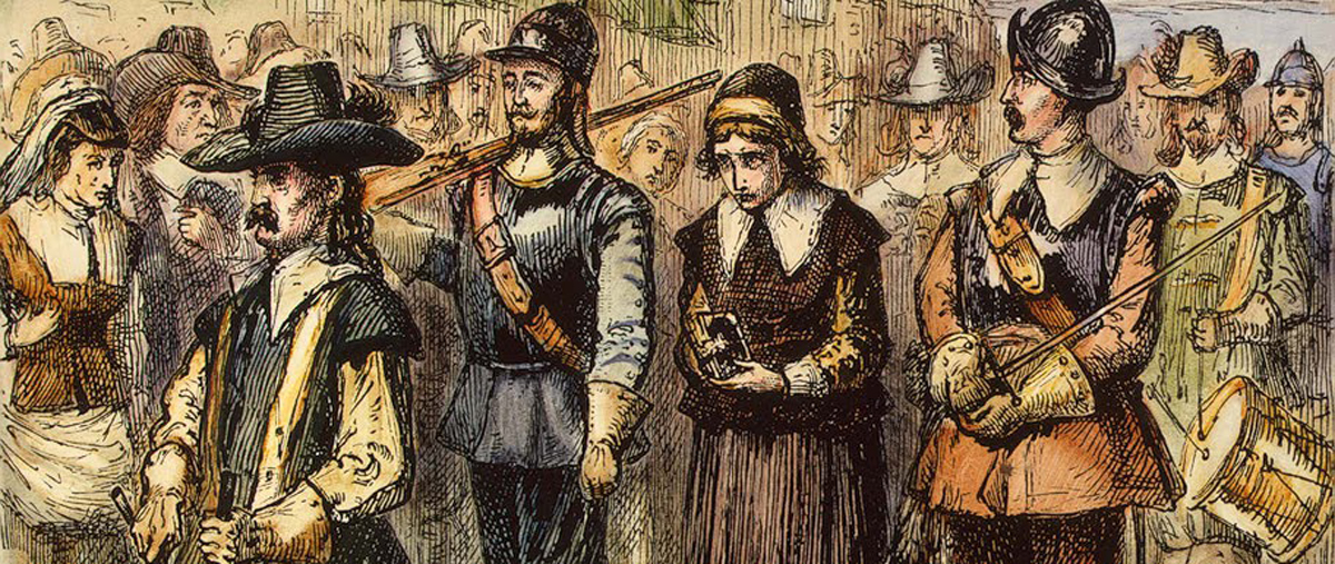 pilgrims puritans and quakers